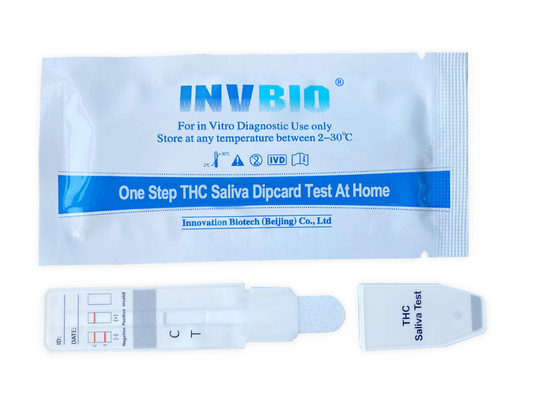 في المنزل Drug Of Abuse THC Drug Test Strips 15 Ng / Ml 20ng / Ml
