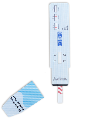 في المنزل Drug Of Abuse THC Drug Test Strips 15 Ng / Ml 20ng / Ml