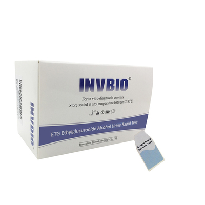 Dipcard 3.00mm Ethylglucuronide ETG طقم اختبار الكحول في البول Dipcard