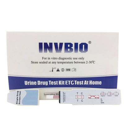 Dipcard 3.00mm Ethylglucuronide ETG طقم اختبار الكحول في البول Dipcard