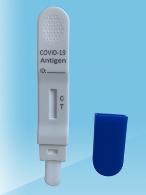 خطوة واحدة عن طريق الفم Covid 19 اختبار سريع لمجموعة Lollipop Rtk Antigen Self Test