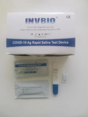 99٪ خصوصية Covid 19 طقم اختبار سريع Antigen اللعاب Lollipop