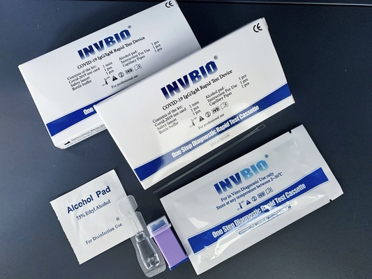 SARS-CoV-2 Coronavirus IgG IgM اختبار الجسم المضاد خطوة واحدة الاختبار الذاتي INVBIO