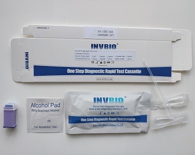 SARS-CoV-2 Coronavirus IgG IgM اختبار الجسم المضاد خطوة واحدة الاختبار الذاتي INVBIO