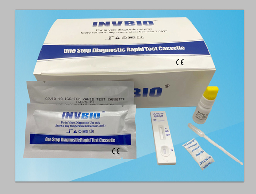 CE FSC FDA IgG IgM Colloidal Gold Rapid Test Kit لجسم مضاد COVID19
