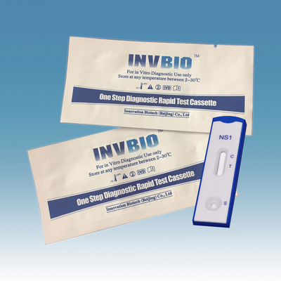مصل البلازما المنزلي Ns1 مجموعة اختبار حمى الضنك السريع Igg Igm ISO13485