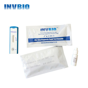 مصل البلازما IgG IgM Antibody Chikungunya Rapid Test Kit Card