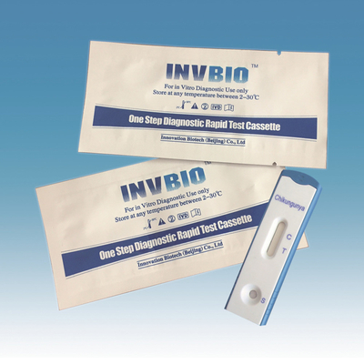 مصل البلازما IgG IgM Antibody Chikungunya Rapid Test Kit Card