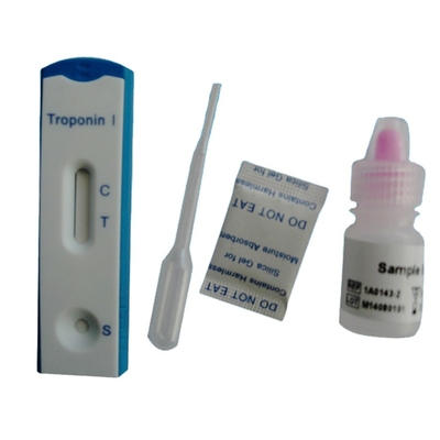 خطوة واحدة CTnI Cardiac Troponin I Fast Test Kit عبوة OEM