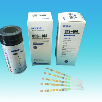 معيار Urobilinogen Protein PH Dipstick Pole Test شبه الكمي