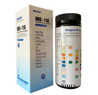 معيار Urobilinogen Protein PH Dipstick Pole Test شبه الكمي