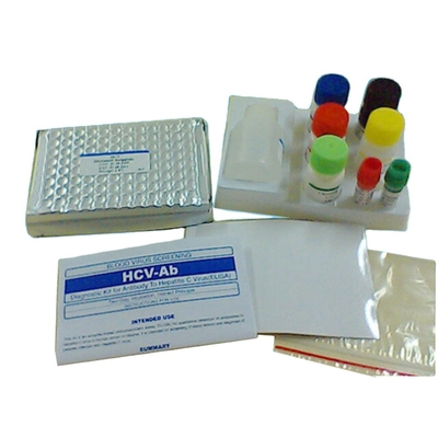 مجموعة أدوات الكشف البيوكيميائية HCV Elisa Human 96T Elisa Assay Kit