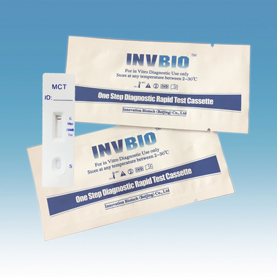 Myoglobin CK-MB Troponin I Combo Rapid Test Kit للتشخيص السريع