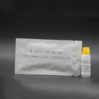 خطوة واحدة CK-MB Cardiac Marker Troponin I Rapid Test Kit - الكشف النوعي