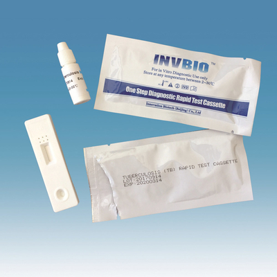 96.7٪ اختبار تشخيصي سريع بخطوة واحدة Tb Tuberculosis Serum Plasma دم كامل